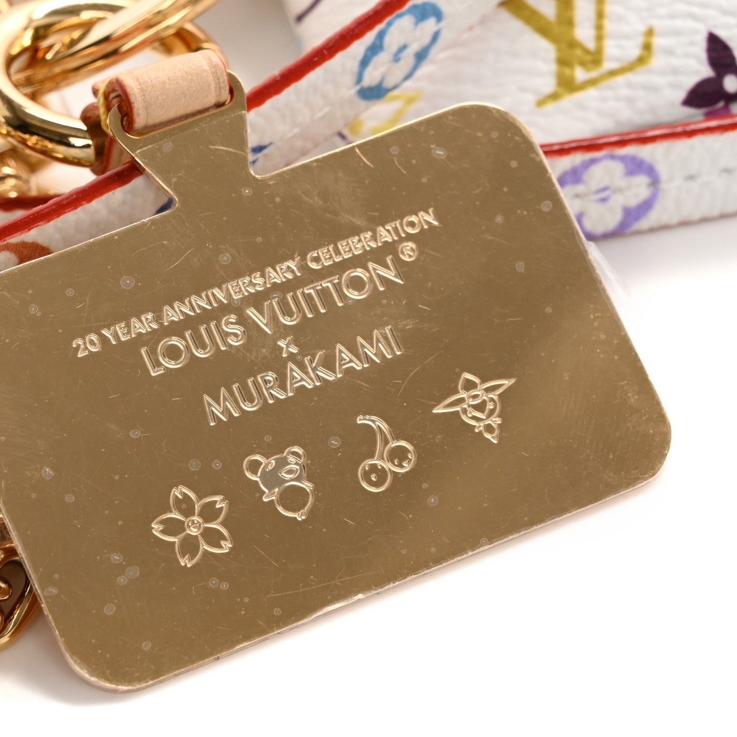 Louis Vuitton LV X TM Monogram Multicolor Phone Holder White 11 of 12