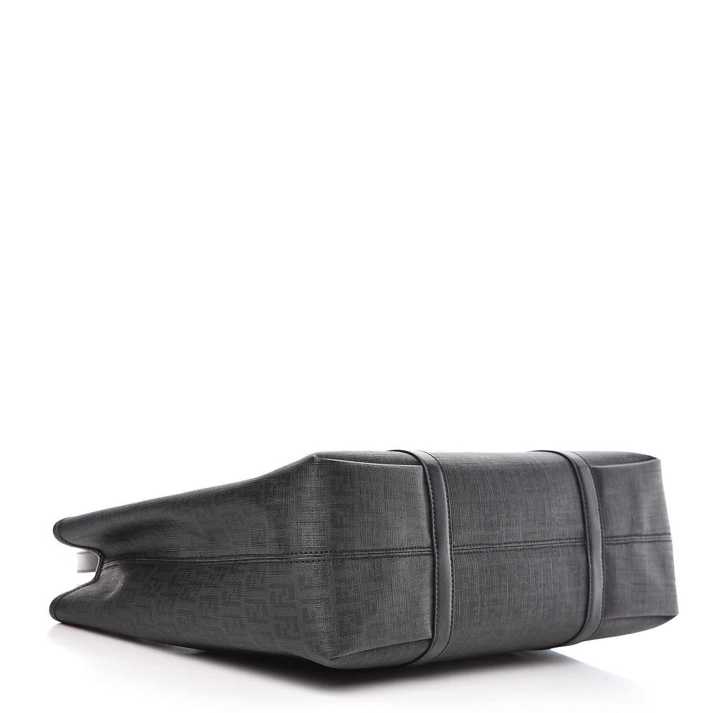 Zucchino Spalmati Vitello Tote Tobacco Black