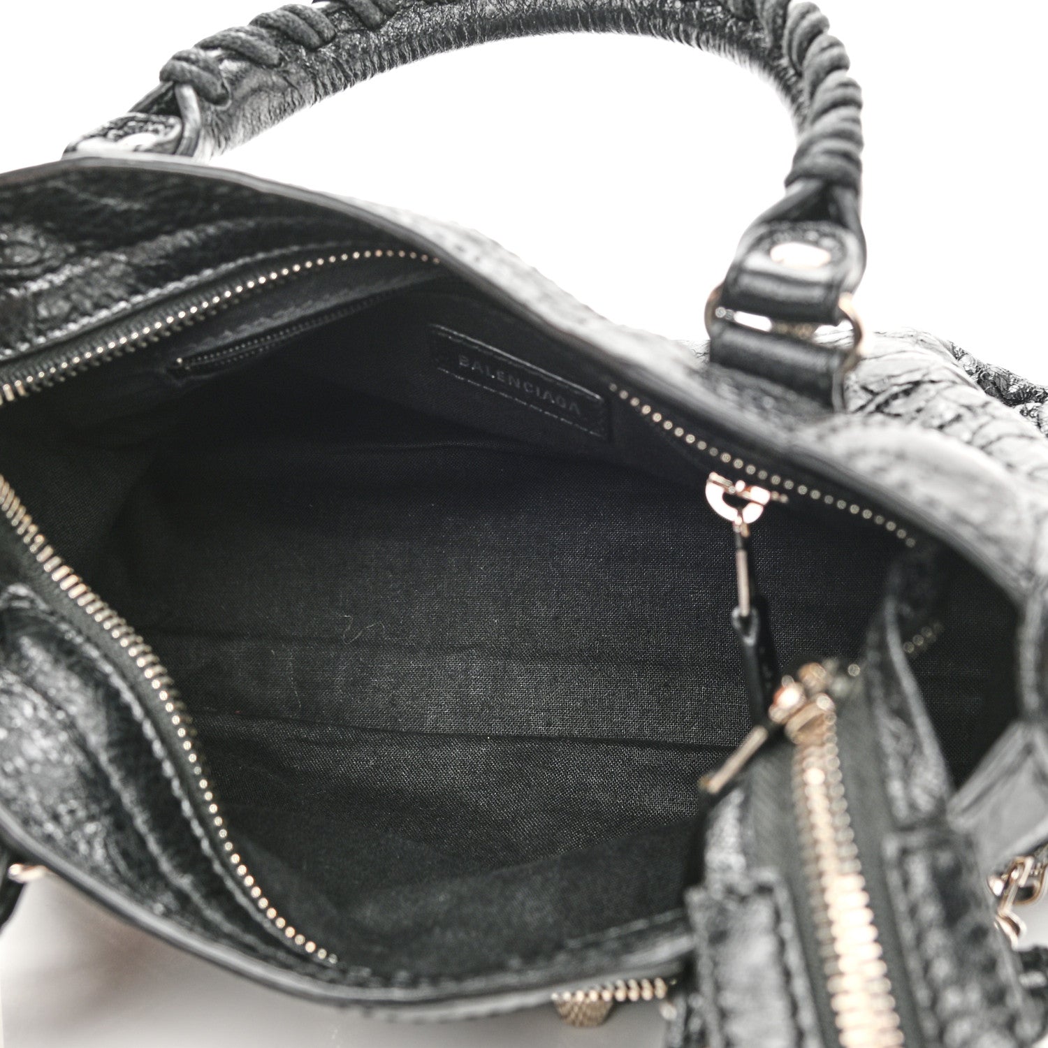 Balenciaga Agneau Giant 12 Silver Hardware Mini City Black 5 of 11