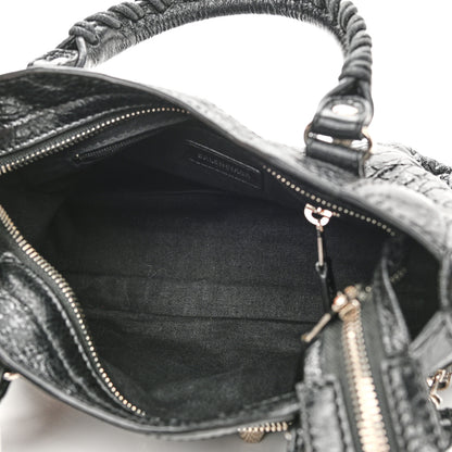 Balenciaga Agneau Giant 12 Silver Hardware Mini City Black 5 of 11