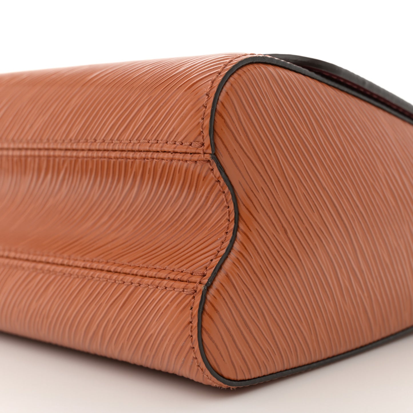 Epi Twist Shoulder Bag MM Gold Cipango