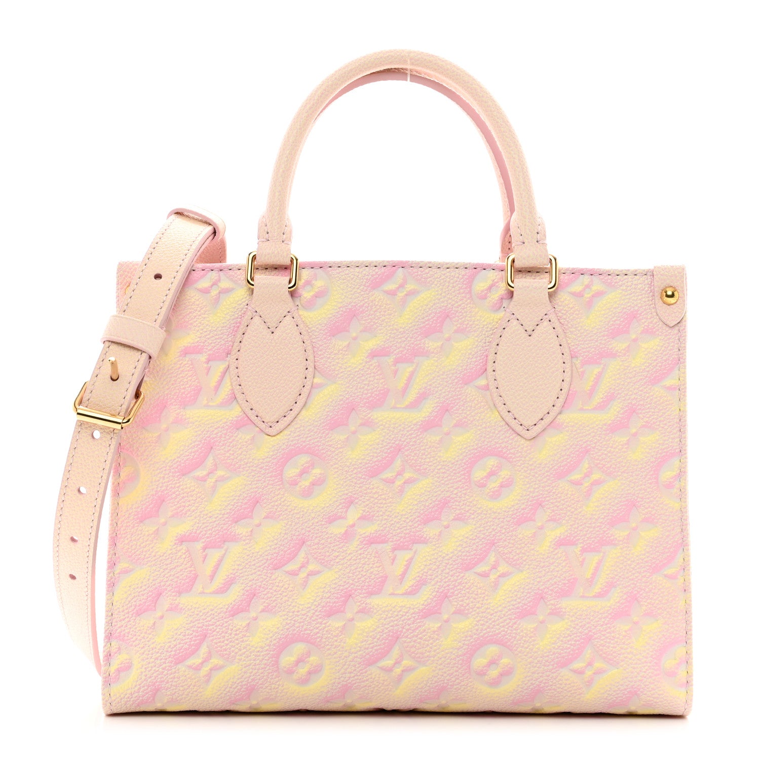 Louis Vuitton Empreinte Monogram Summer Stardust Onthego PM Pink 1 of 9