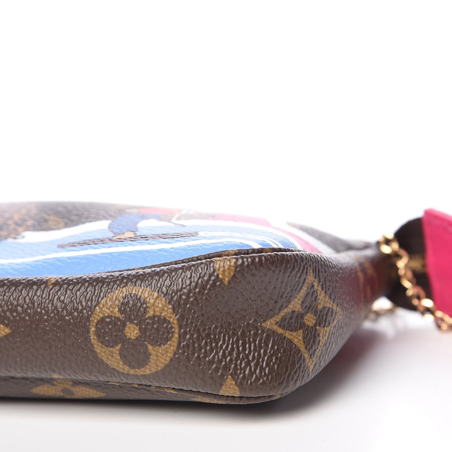 Monogram 2018 Christmas Animation Mini Bears Pochette Accessories