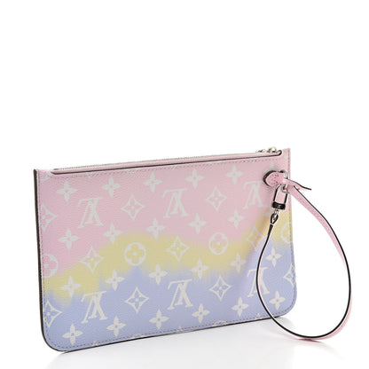 Louis Vuitton Monogram Escale Neverfull MM GM Pochette Pastel 3 of 8