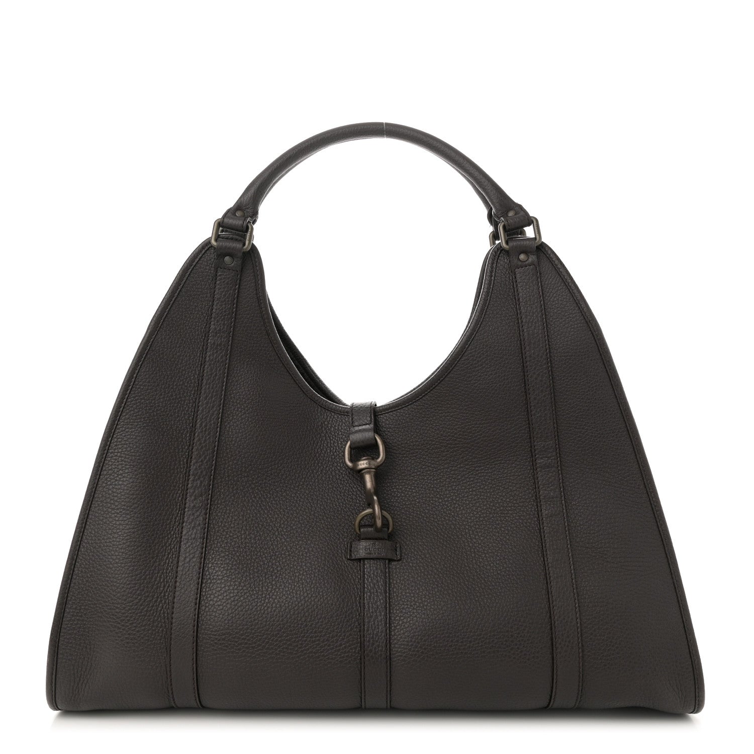 Gucci Pebbled Calfskin Large Joy Shoulder Bag Brown 1 of 14