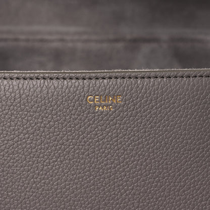 Celine Grained Calfskin Medium Soft 16 Bag Pebble 6 of 9