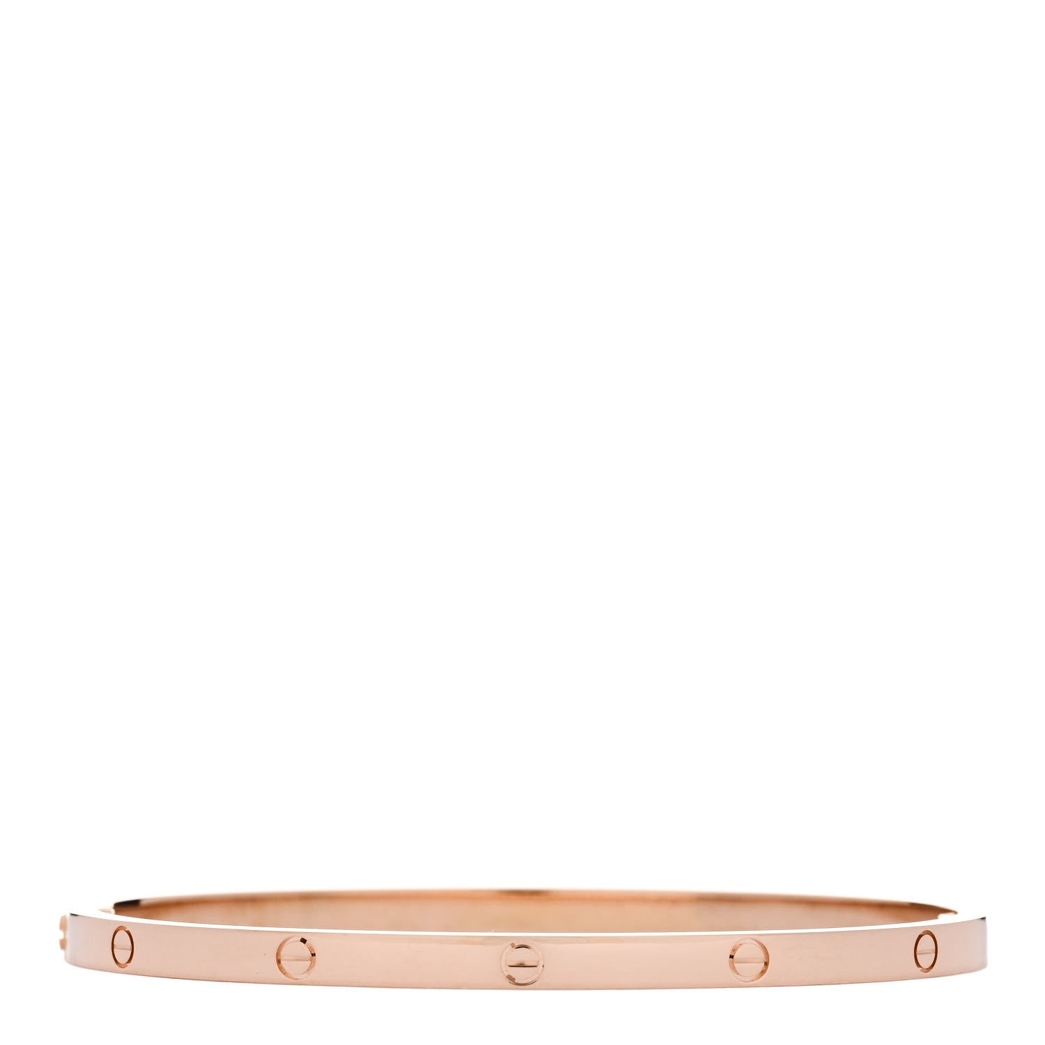 Cartier 18K Pink Gold Small LOVE Bracelet 18 2 of 7