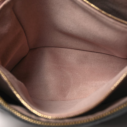 Louis Vuitton Lambskin Embossed Monogram Coussin PM Black 6 of 11