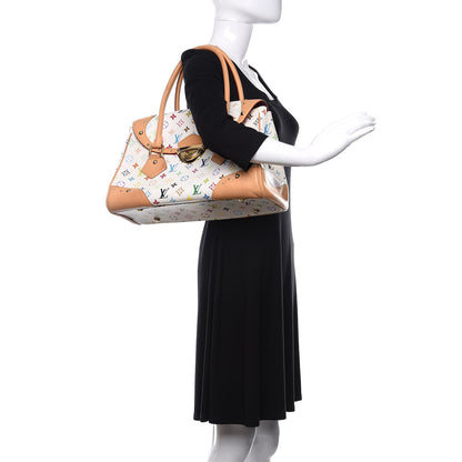 Louis Vuitton Monogram Multicolor Beverly GM White 2 of 9