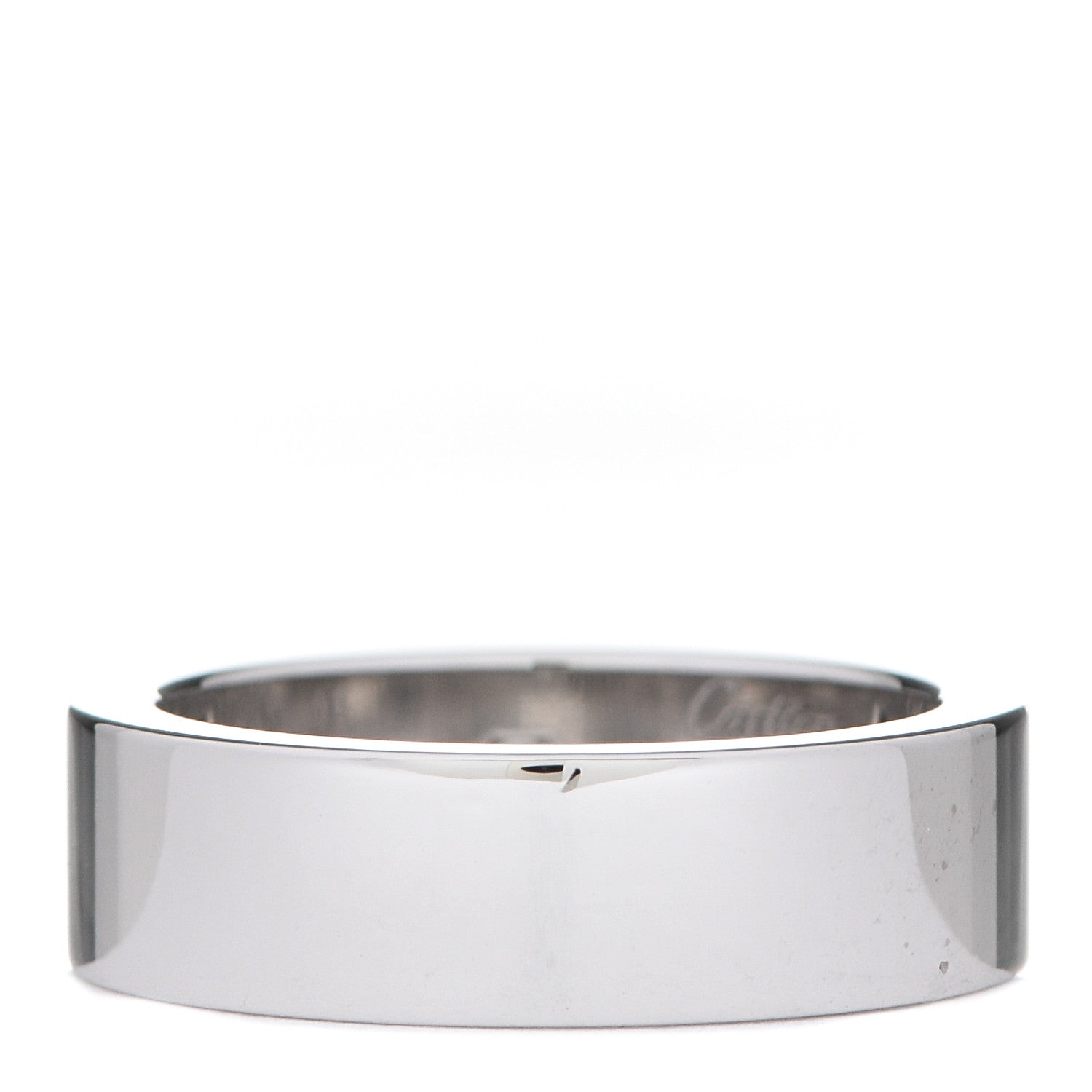 Cartier 18K White Gold Diamond 5.5mm Christmas LOVE Ring 50 5.5 3 of 5