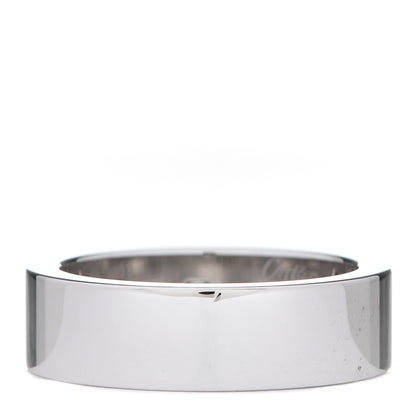 Cartier 18K White Gold Diamond 5.5mm Christmas LOVE Ring 50 5.5 3 of 5