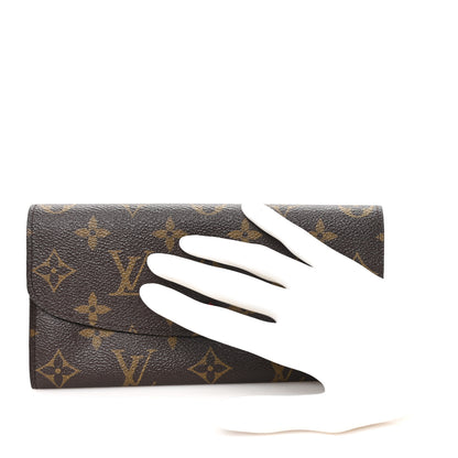Louis Vuitton Monogram Emilie Wallet Fuchsia 2 of 6
