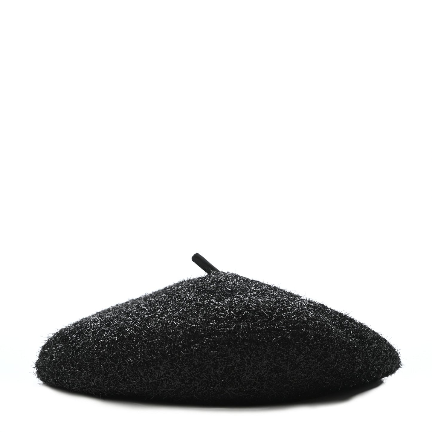 Cotton Polymide Beret Hat S Black