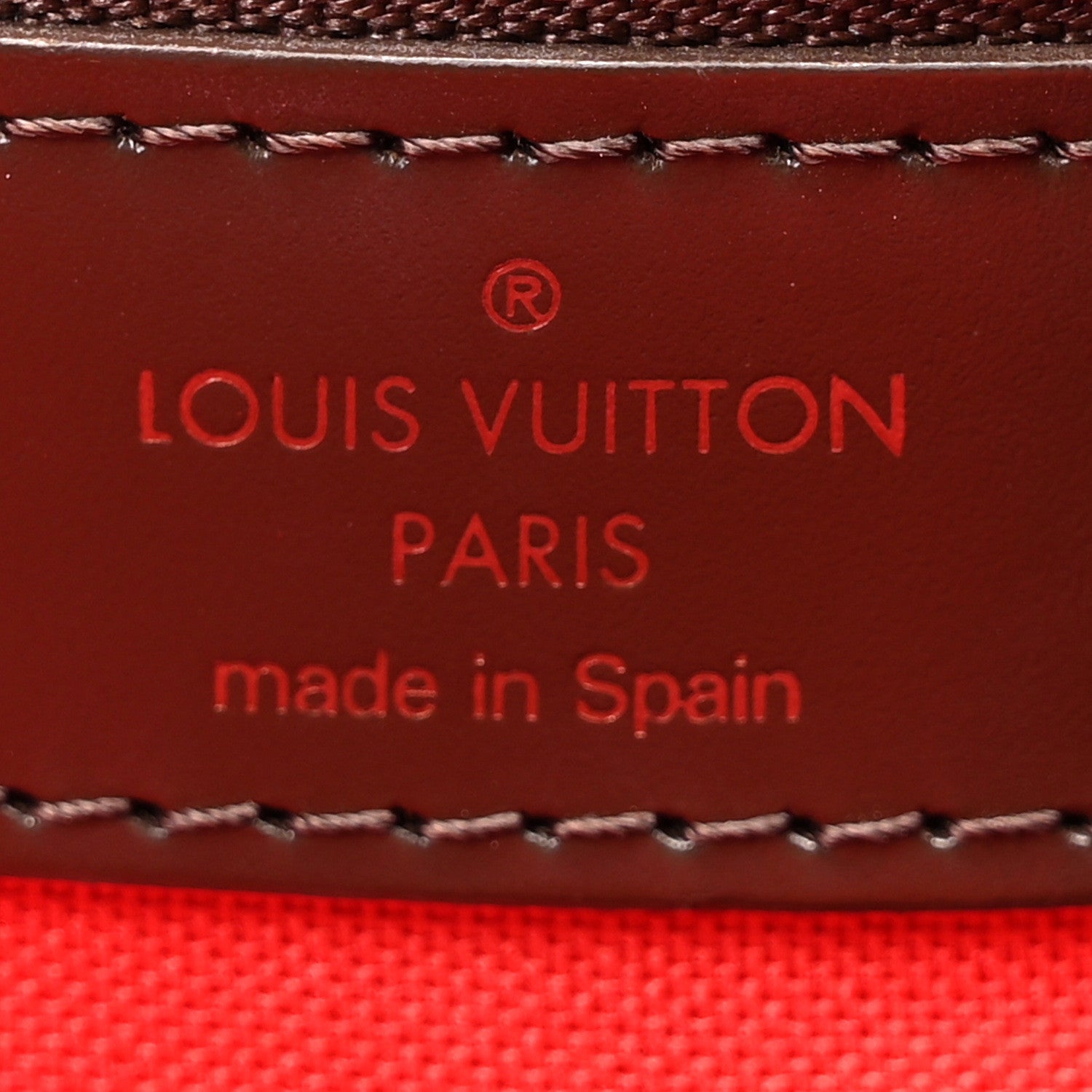 Louis Vuitton Damier Ebene Cabas Rivington 6 of 9