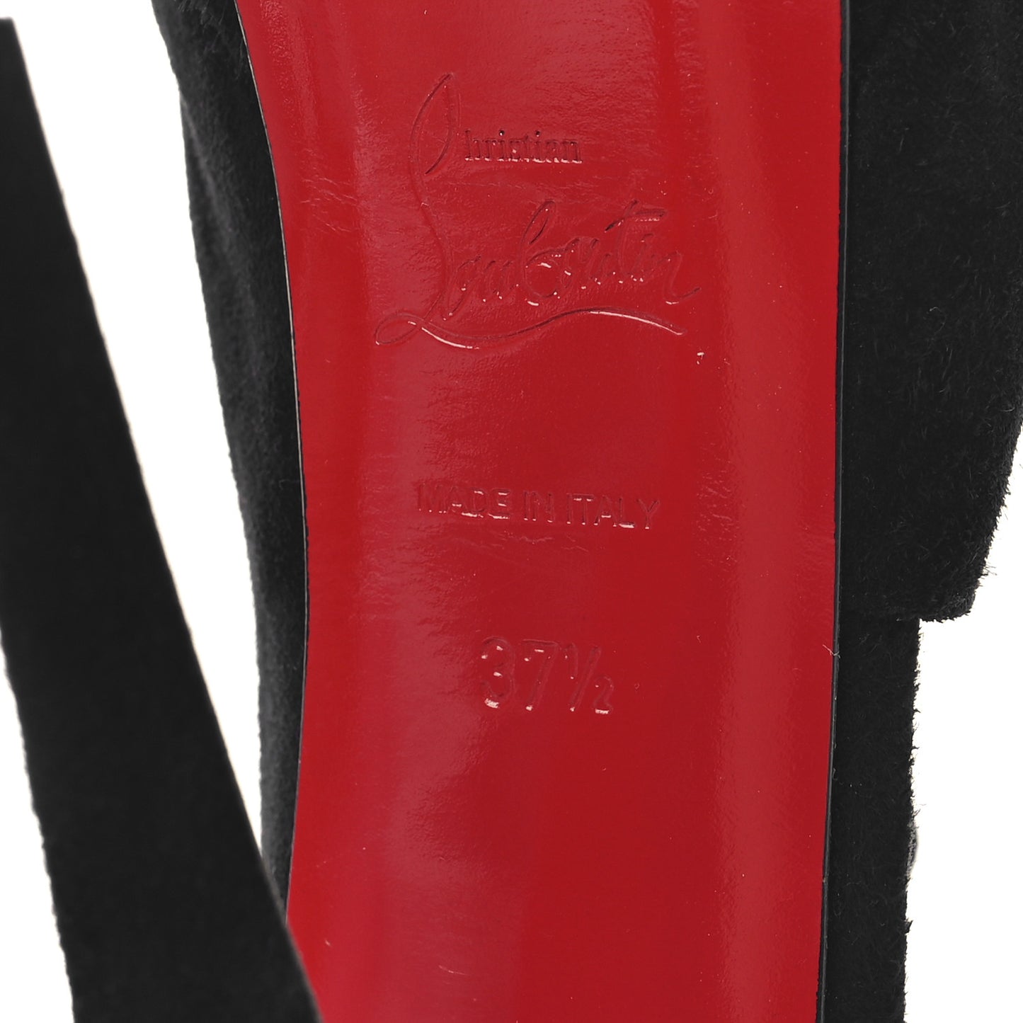 Veau Velours Verita 150 Pumps 37.5 Black