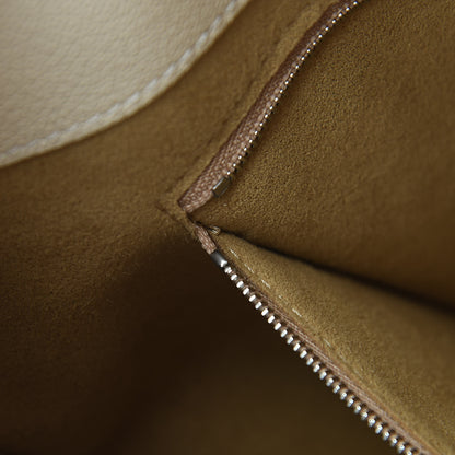Louis Vuitton Cuir Plume Cuir Ecume Very Hobo Sesame Creme 7 of 11