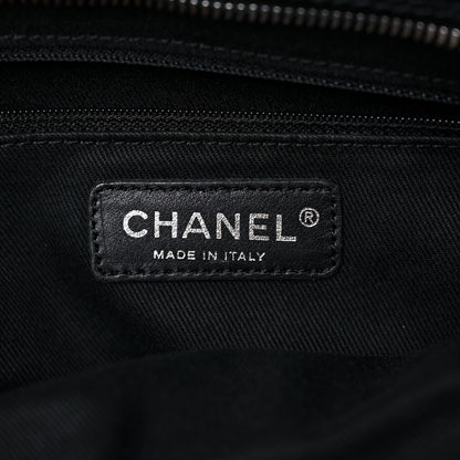 Chanel Calfskin Small Diamond Stitch Tote Black 7 of 18