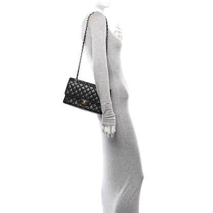 Chanel Caviar Quilted Medium Double Flap Black 2 of 10