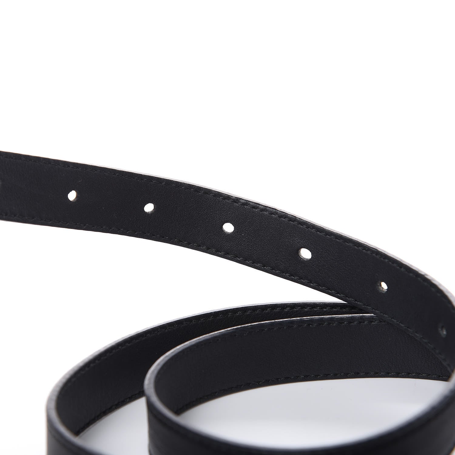 Gucci Calfskin Double G 20mm Belt 105 42 Black 4 of 6