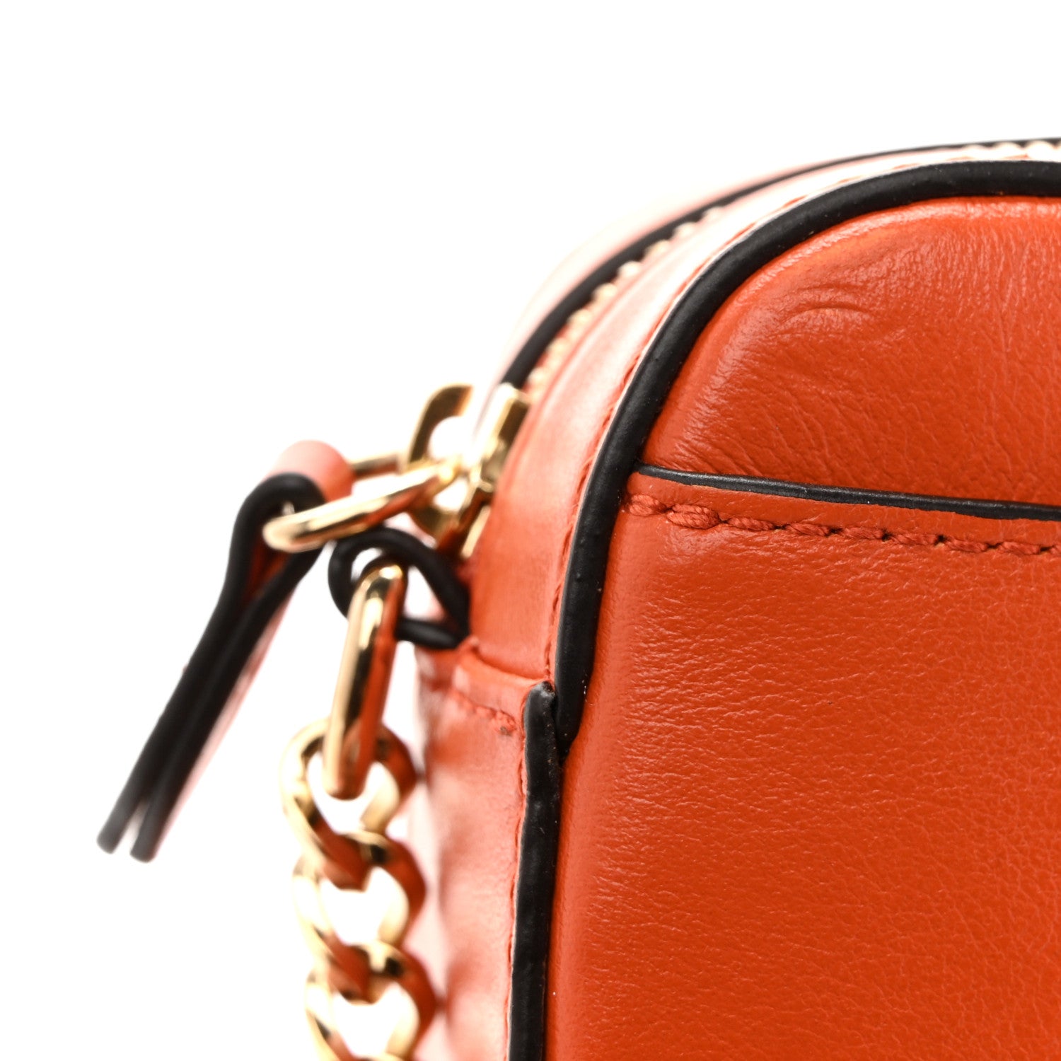 ショルダーバッグ JIMMY CHOO Micro Hale Jimmy Choo Calfskin Micro Hale Crossbody Amber Orange 1856289