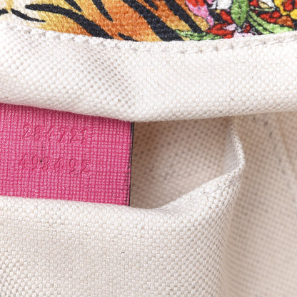 Gucci Canvas Kids Tiger Print Tote Multicolor 6 of 9