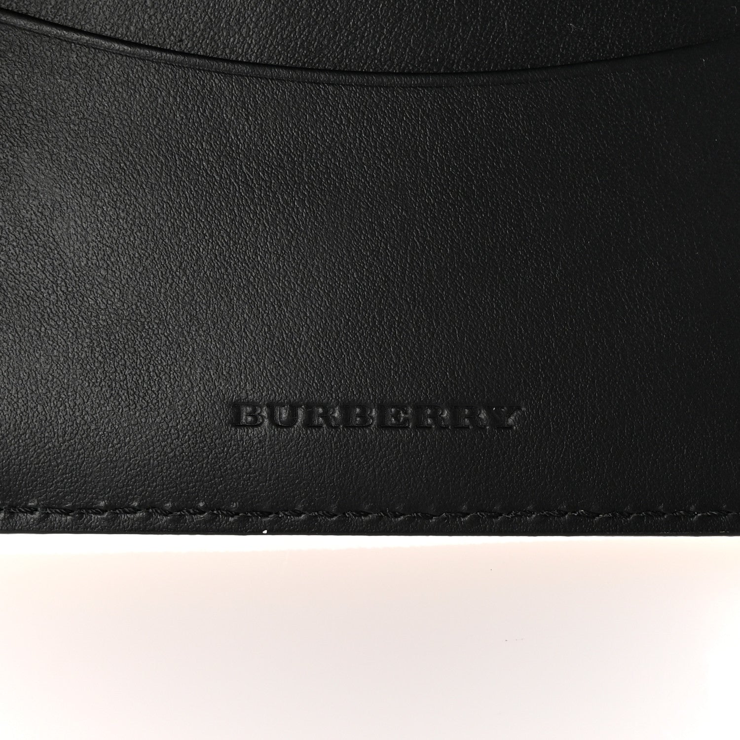 Burberry House Check Luna French Wallet Black 6 of 7