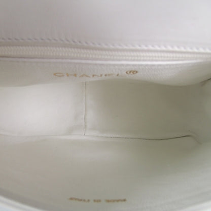 Chanel Lambskin CC Flap Bag White 12 of 12