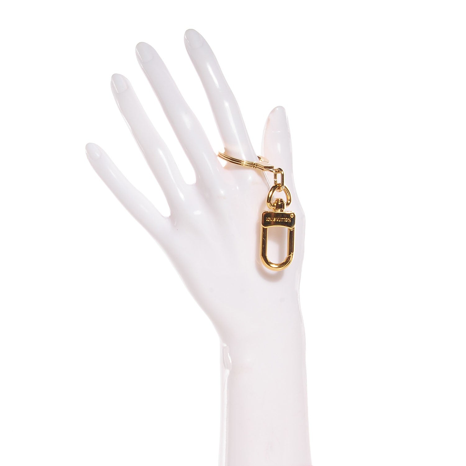 Louis Vuitton Pochette Extender Key Ring Gold 2 of 3