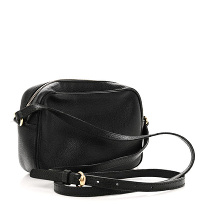 Gucci Pebbled Calfskin Small Soho Disco Bag Black 3 of 12