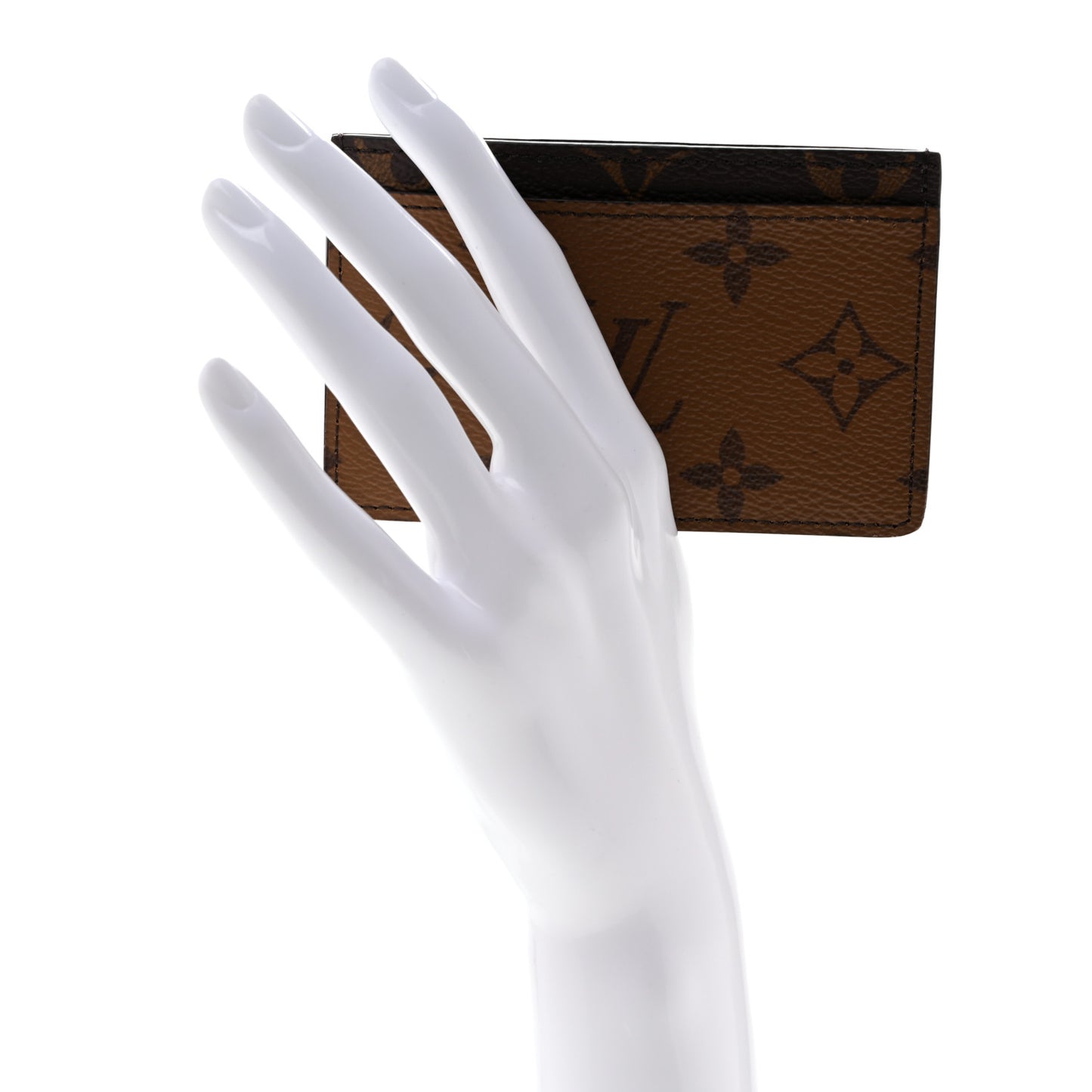 Reverse Monogram Card Holder