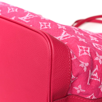 Louis Vuitton Denim Noefull MM Rose Indien 10 of 10