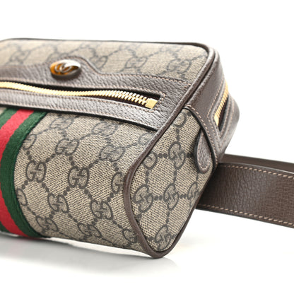 Gucci GG Supreme Monogram Small Ophidia Belt Bag 75 30 Dark Brown 10 of 10