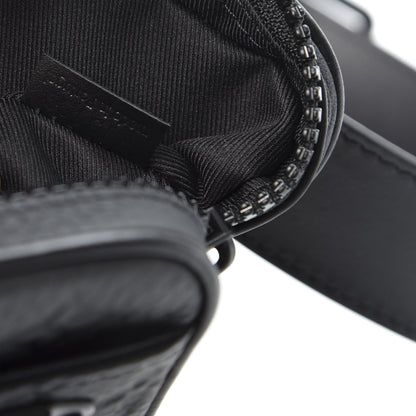 Louis Vuitton Taurillon Monogram Uniformes Solar Ray Soft Pochette Volga Belt Bag Black 8 of 10