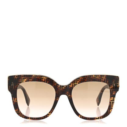 Fendi Acetate F is Fendi FF Cat Eye Sunglasses FF 0359/G/S Havana 2 of 7