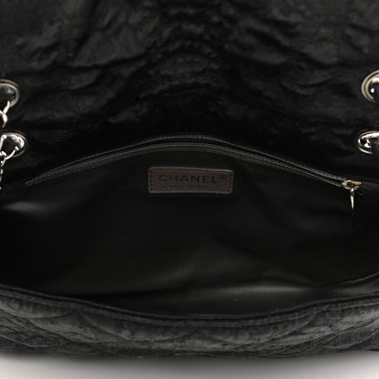 Chanel Coated Canvas Quilted Le Marais Flap Black 5 of 10