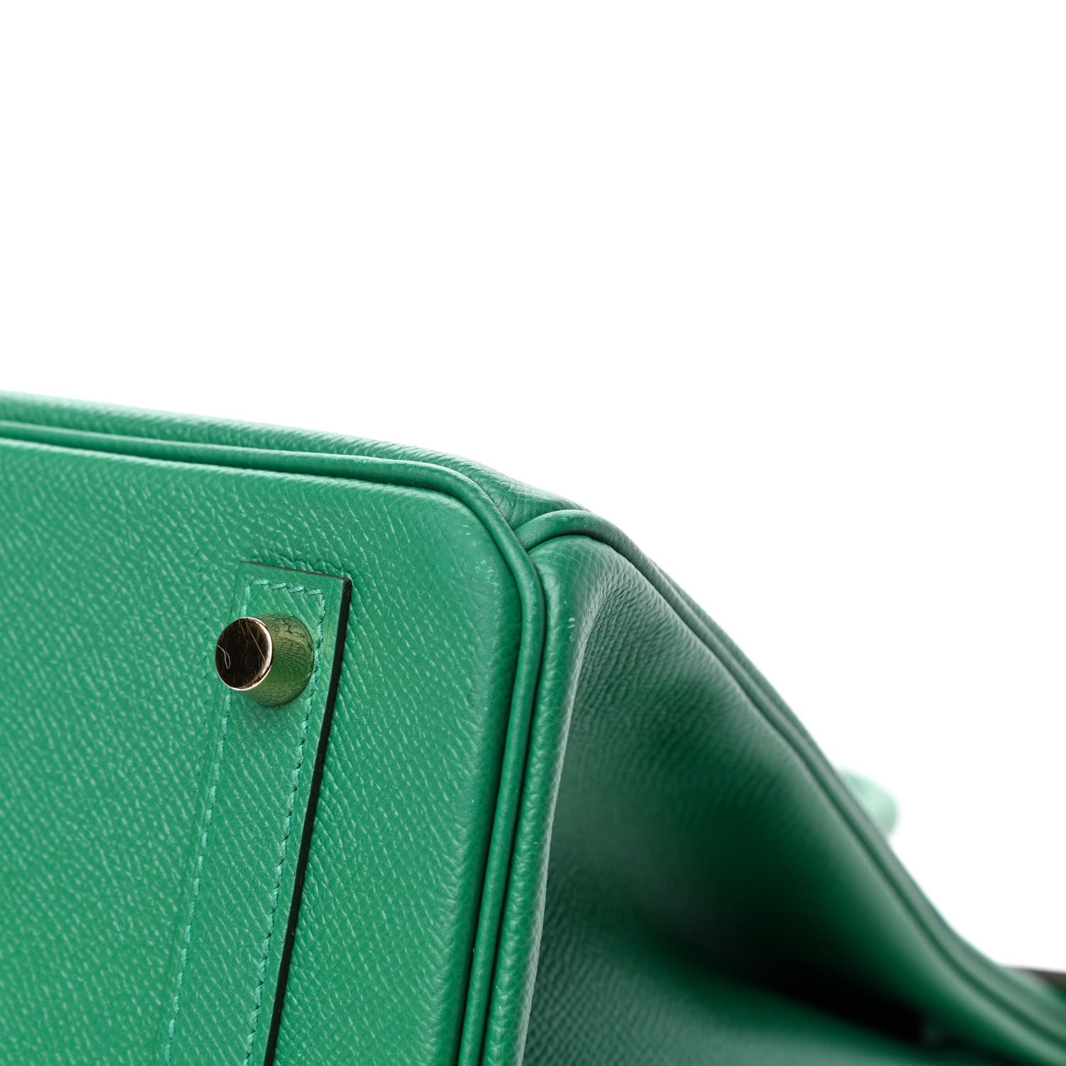 Hermes Epsom Birkin 30 Vert Vertigo 9 of 14