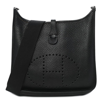 Hermes Taurillon Clemence Evelyne II Black 1 of 8