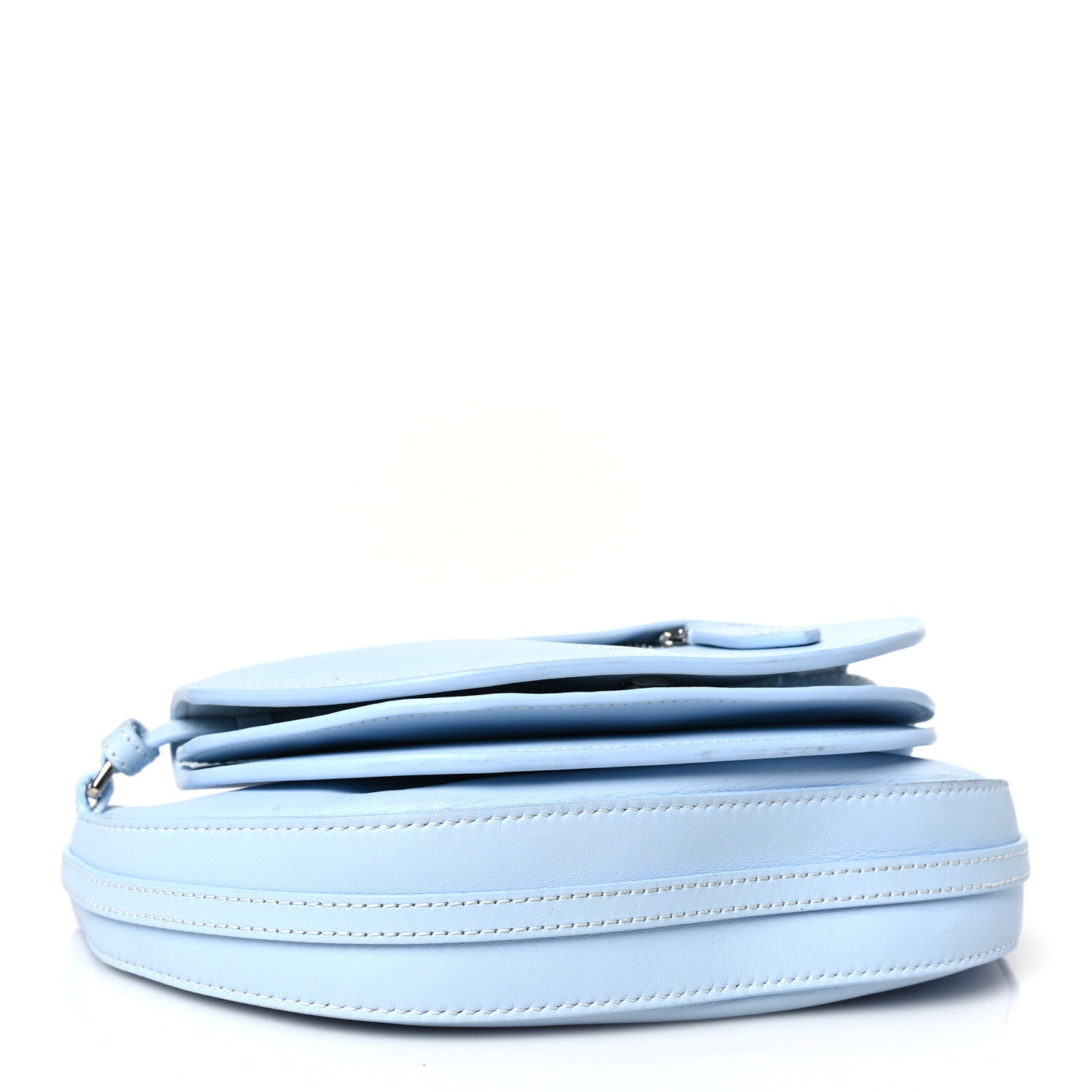 Burberry Smooth Calfskin Mini Double Olympia Pale Blue 3 of 7