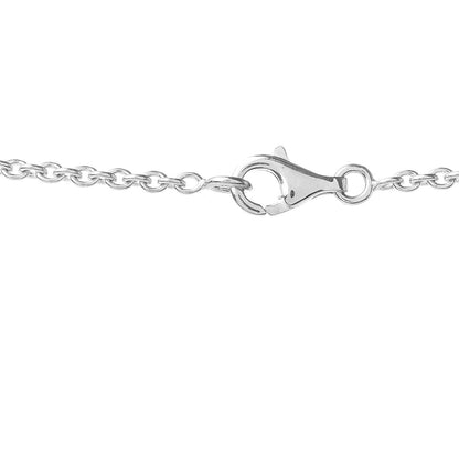 Cartier 18K White Gold Interlocking LOVE Necklace 4 of 4