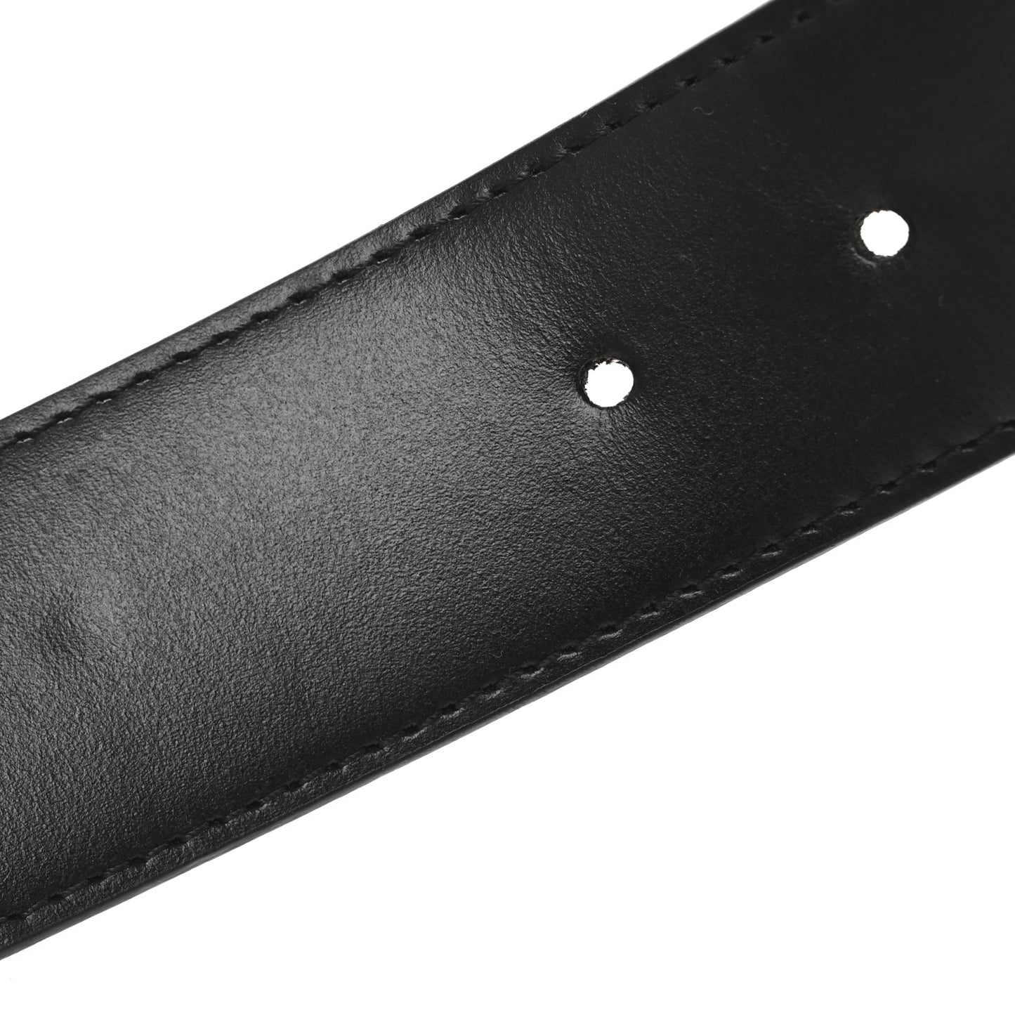 Calfskin Monogram 40mm LV Initiales Reversible Belt 80 32 Black