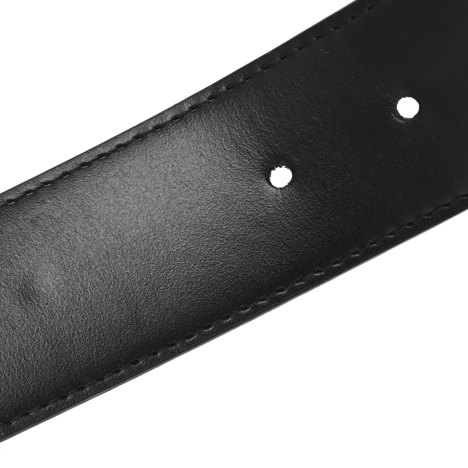 Louis Vuitton Calfskin Monogram 40mm LV Initiales Reversible Belt 80 32 Black 6 of 9