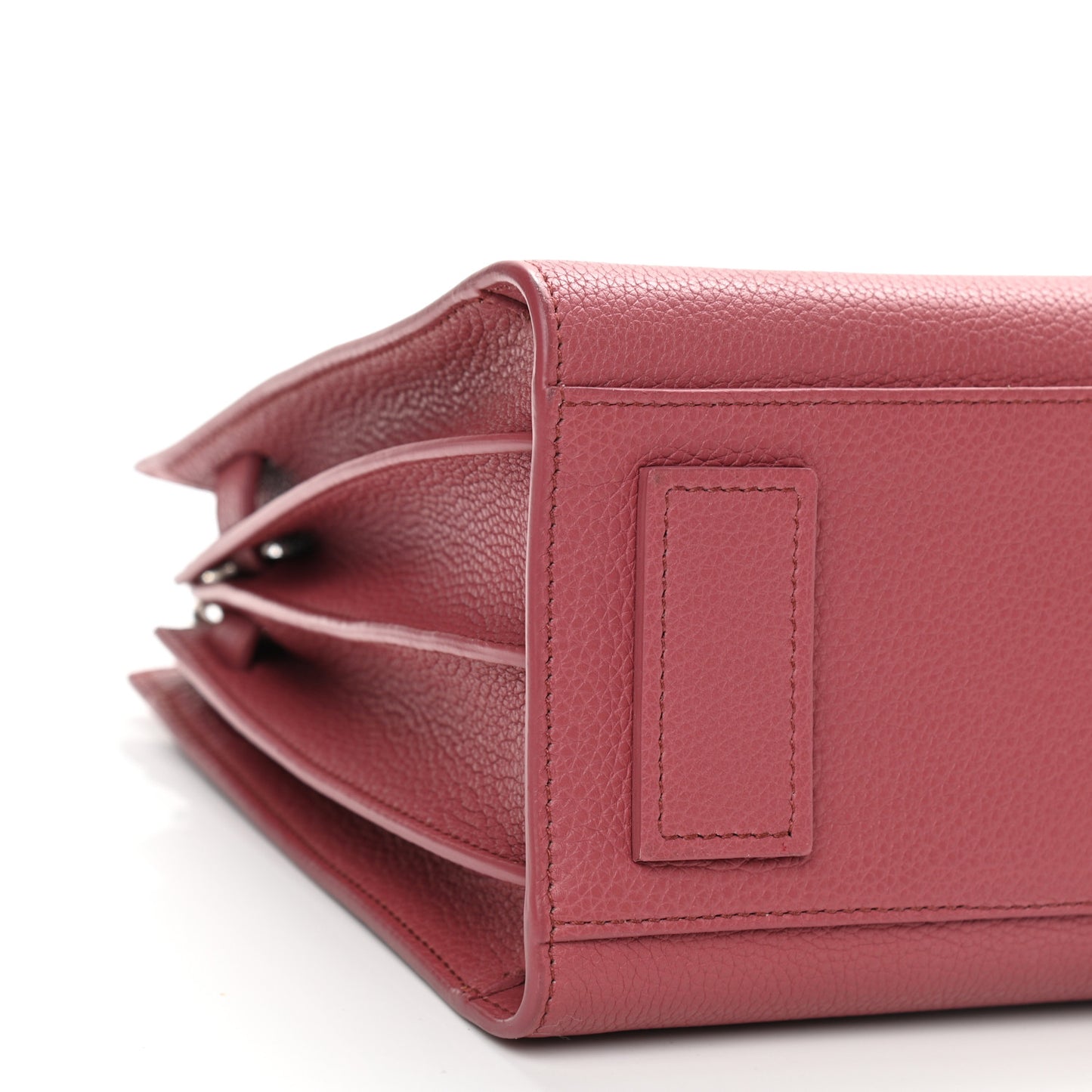 Grained Calfskin Baby Supple Sac De Jour Dark Rose