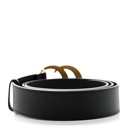 Gucci Moon Calfskin Double G 40mm Belt 105 42 Black 2 of 6