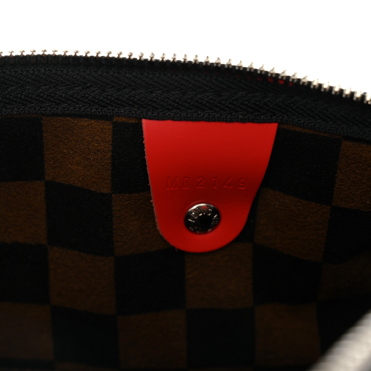 Louis Vuitton Damier Speedy Bandouliere 30 Black White 6 of 10