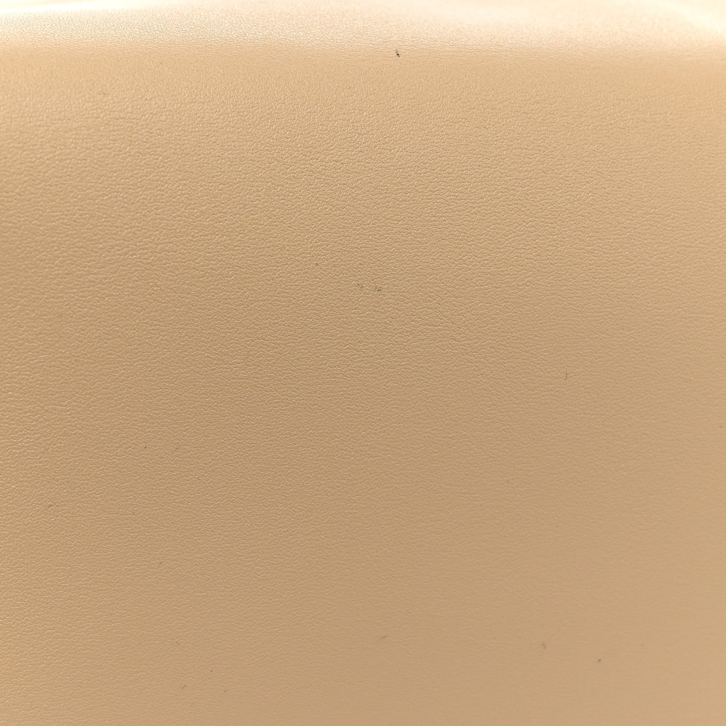 Vegan Leather Medium Shopping Bag Cream