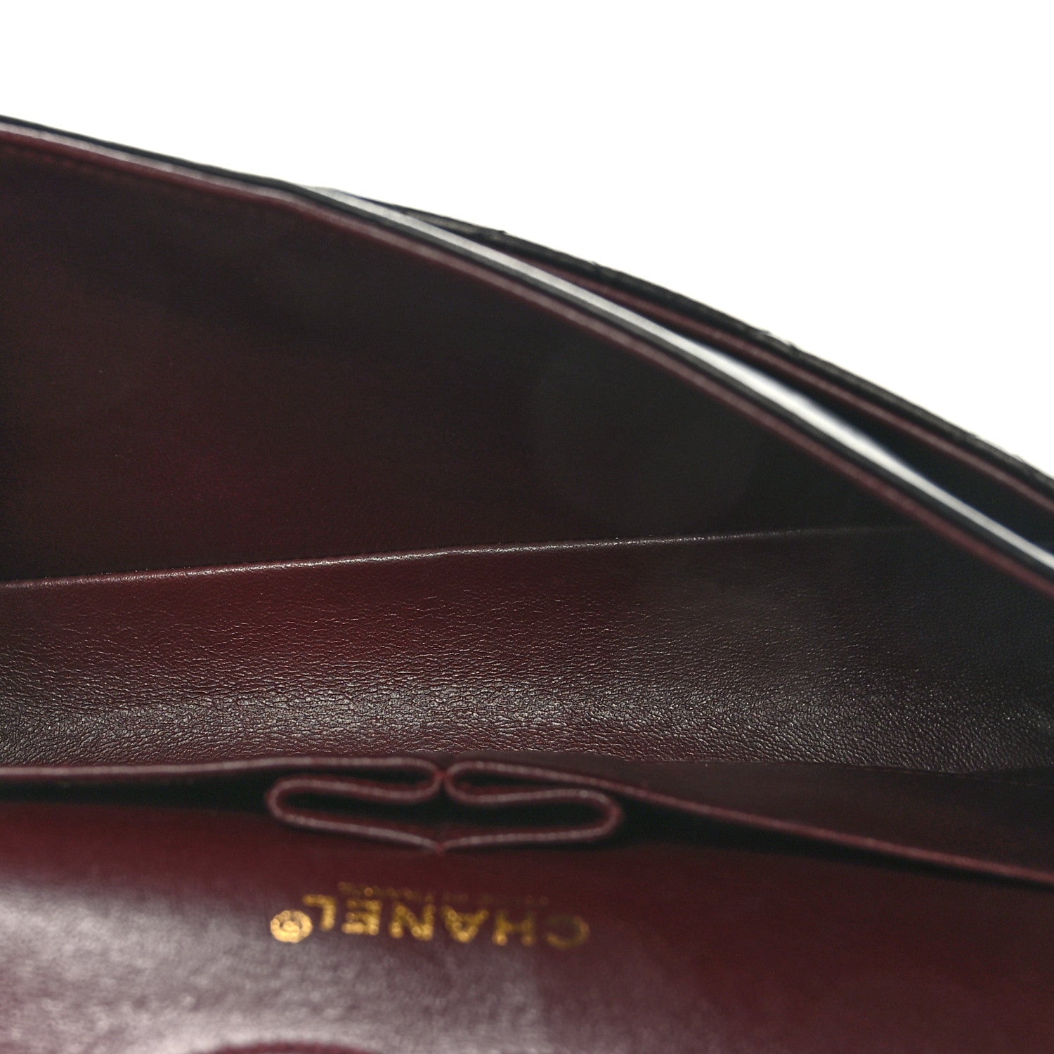 Chanel Lambskin Quilted Medium Double Flap Black 5 of 9