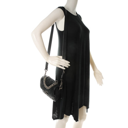 Chanel Caviar Iridescent Calfskin Quilted Small Daily Carry Messenger Black 2 of 7
