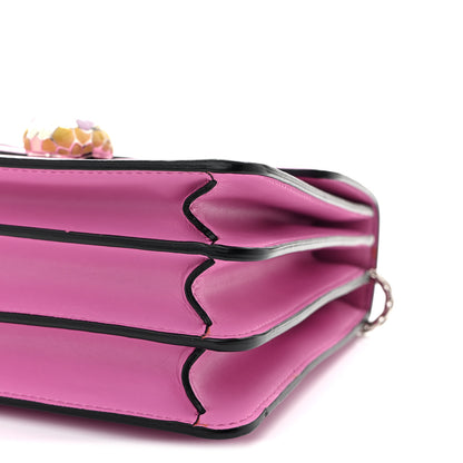 Bulgari Calfskin Serpenti Forever Top Handle Pink 10 of 12
