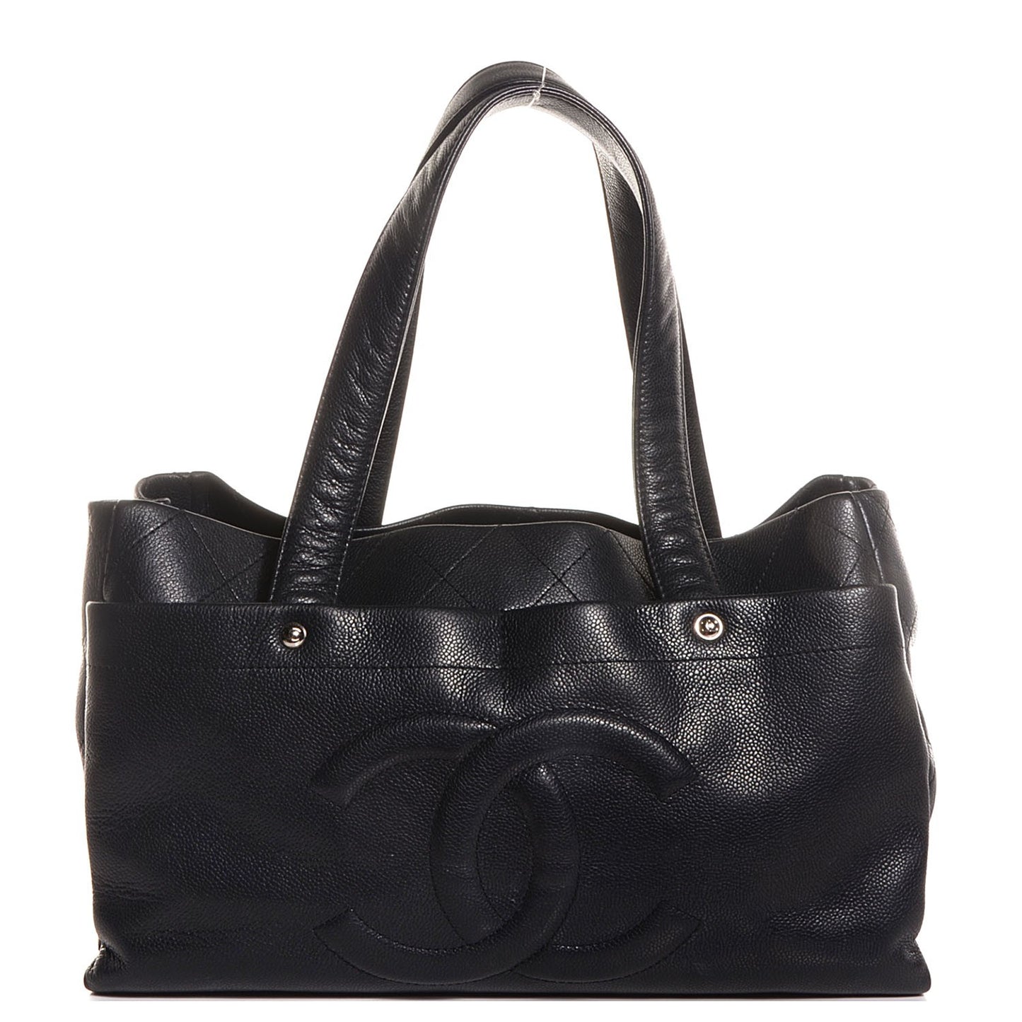 Caviar Timeless CC Shoulder Bag Black