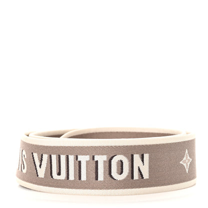Louis Vuitton Jacquard Diane Shoulder Strap Tourterelle Creme 2 of 3